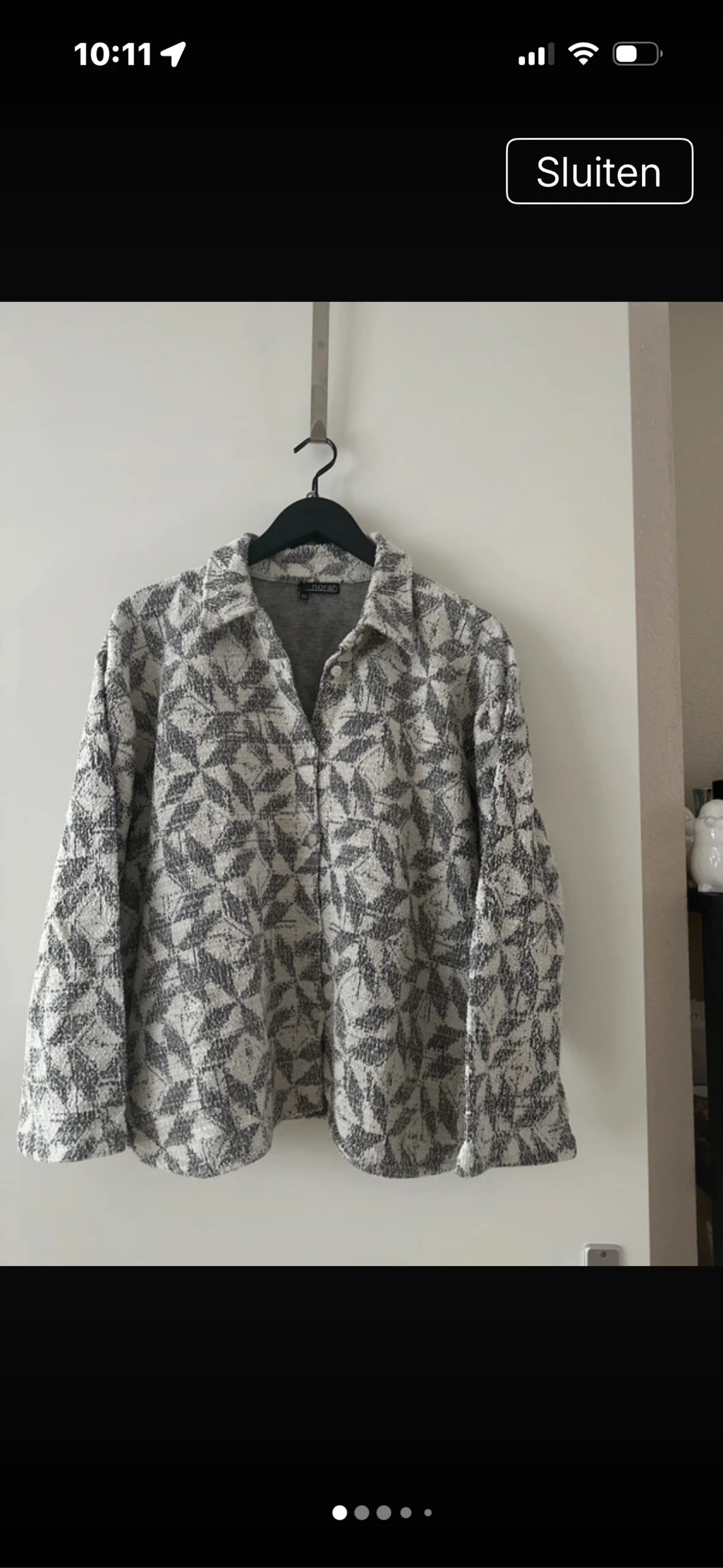 Zeer toffe bloes/vest van Norah 